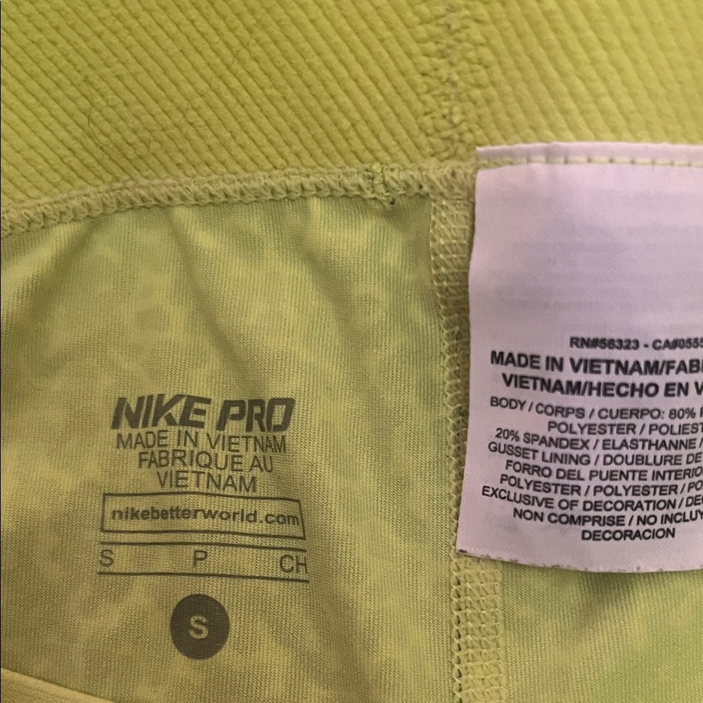 Nike Women's Athletic Shorts in Black and Gold Print - Picture 8 of 9